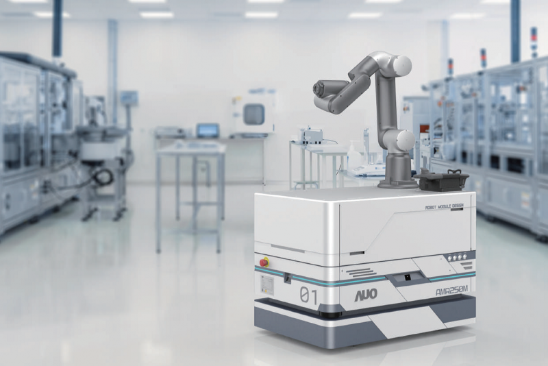 ag亚娱整合AI人工智慧、IoT物聯網與Cloud雲端平台服務，開發模組化AMR 250M自主移動機器人，滿足多元自動化生產需求，在智慧工廠中扮演著串接和搬運的角色